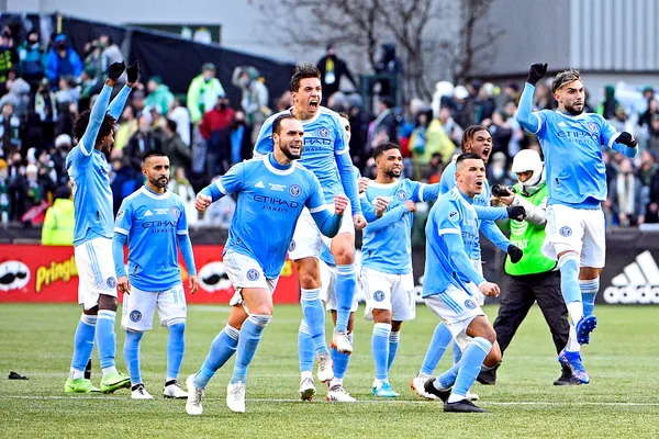 Maximiliano Moralez y Valentín Castellanos ganaron el torneo de la Major League Soccer con New York City.