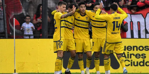 Medina gol Boca a Newells.