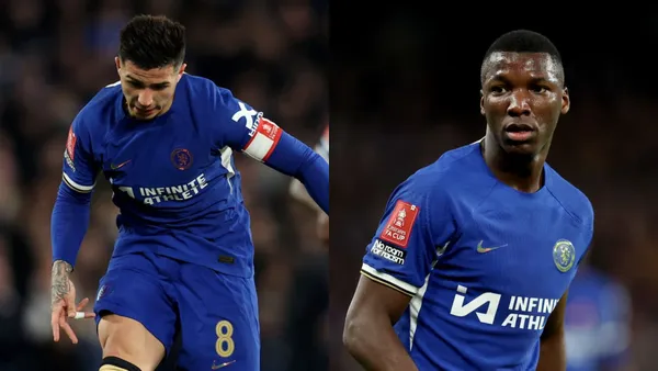 Moi Caicedo le dio un dolor de cabeza a Enzo Fernández