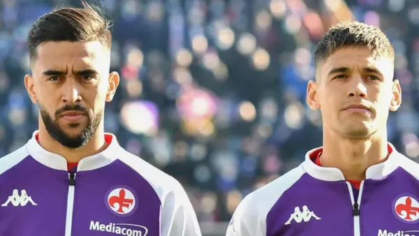 Nico González y Martínez Quarta fueron compañeros en Fiorentina