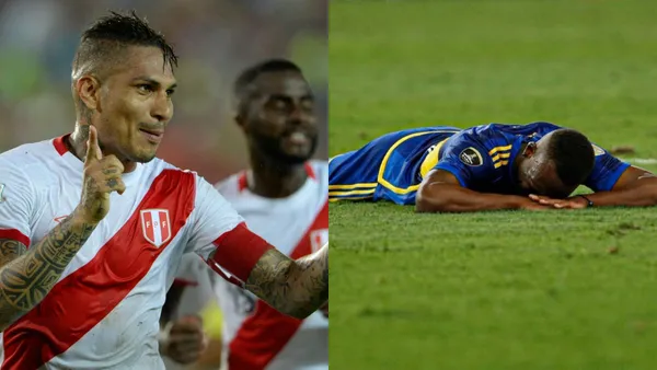 Paolo Guerrero y Luis Advincula