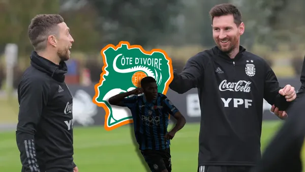 Papu Gómez comparó a Messi con un delantero de Costa de Marfil