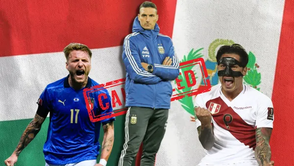 Perú canceló su amistoso con Italia y se abre una puerta para Argentina