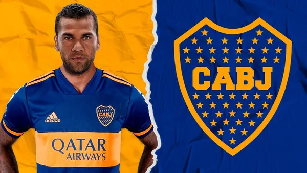 Por un insólito motivo, Dani Alves volvió a vestir los colores de Club Atlético Boca Juniors.