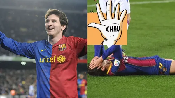 Quedó a las claras que él no está ni siquiera cerca del nivel de juego del mejor jugador del mundo.