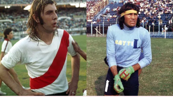Reinaldo Merlo y Hugo Gatti.