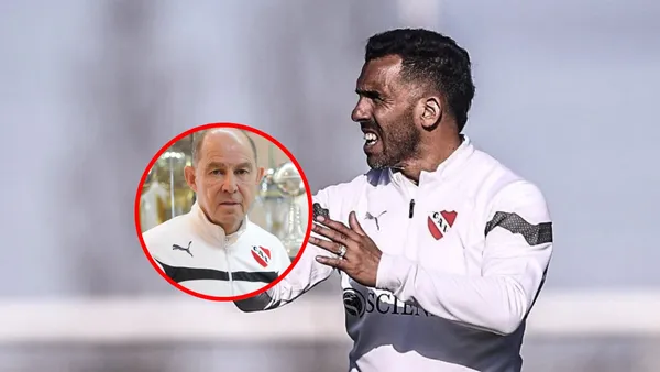 Ricardo Bochini y Carlos Tévez.