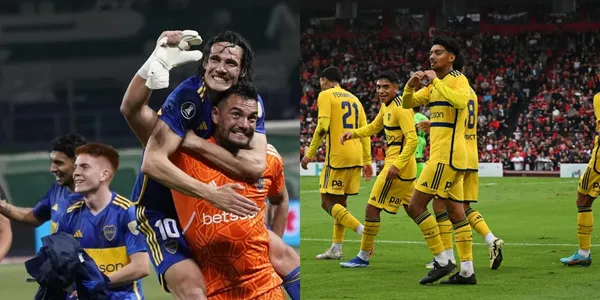 Romero Cavani Medina Boca.