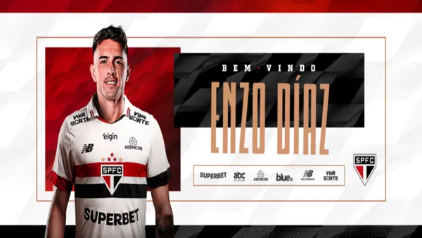 Sao Paulo presentó oficialmente a Enzo díaz