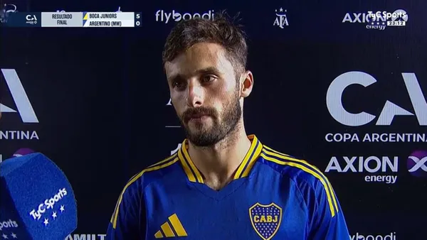 Saracchi compartió sus impresiones sobre el debut de Boca en la Copa Argentina