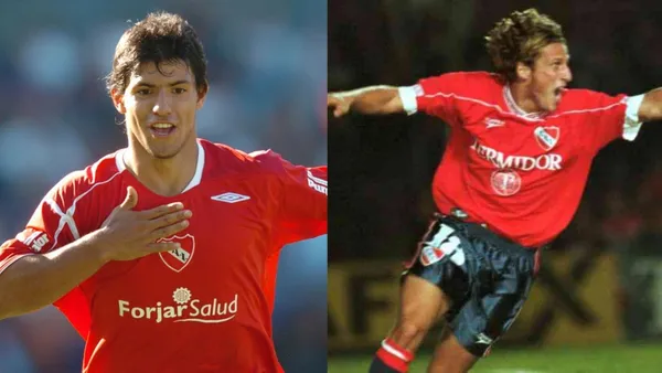 Sergio Agüero y Diego Forlán.