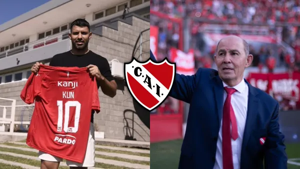 Sergio Agüero y el 'Bocha'.