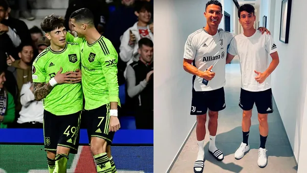 Soulé contó su experiencia con Cristiano Ronaldo