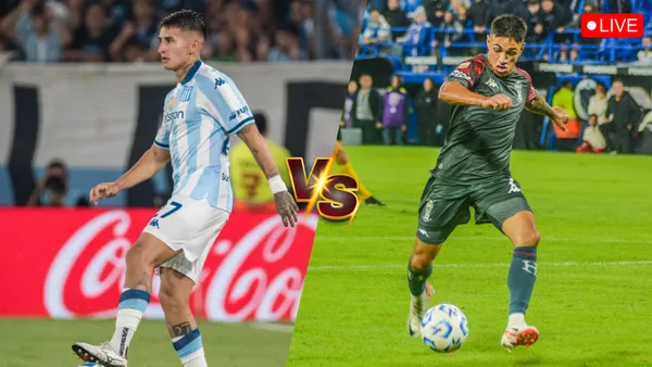 Últimos partidos de Racing / X