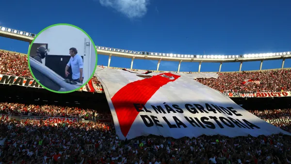 Un ídolo de River protagonizó un accidente de tránsito.