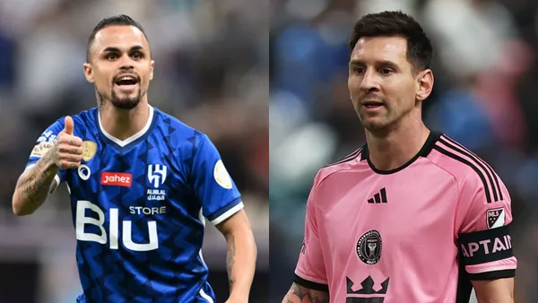 Un jugador de Al-Hilal provocó a Messi