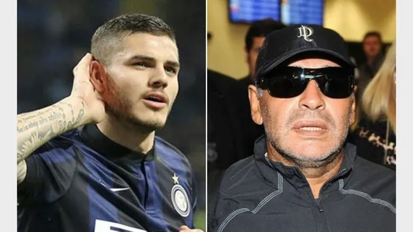 Un jugador parece seguirá ganando enemigos por su falta de empatía ante el suceso con Diego Armando Maradona, y este es Mauro Icardi.