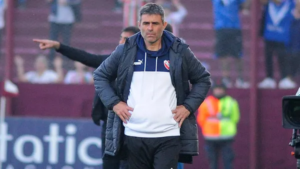 Vaccari analizó la eliminación de Independiente (Foto Baires).