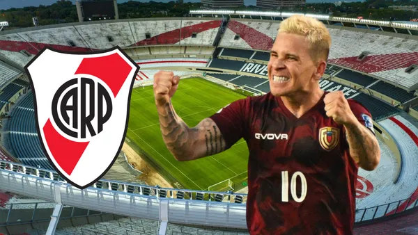 Yeferson Soteldo (Foto tomada de: River Plate/Venezuela/Wikipedia)