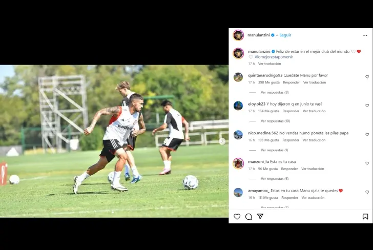 Captura Instagram.