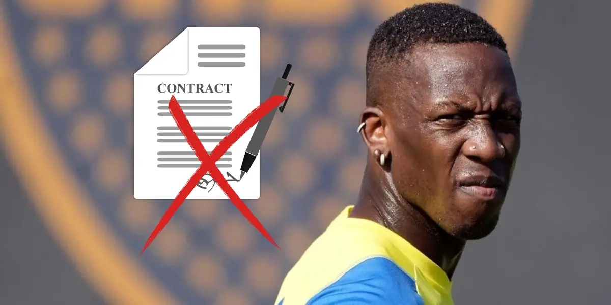 Advíncula y un contrato.