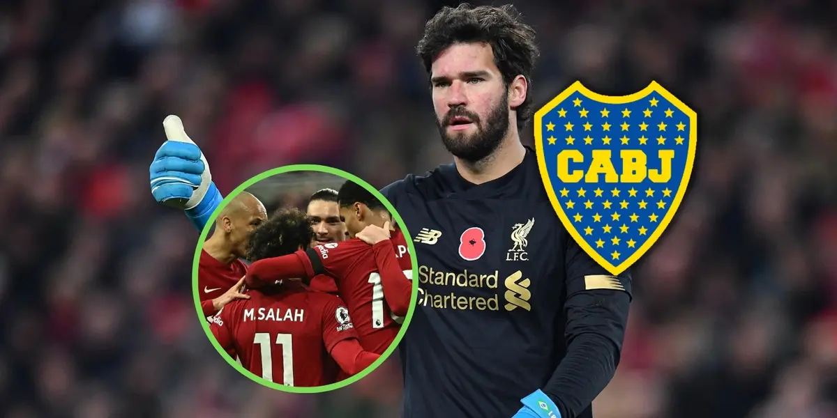Alisson Liverpool Boca.