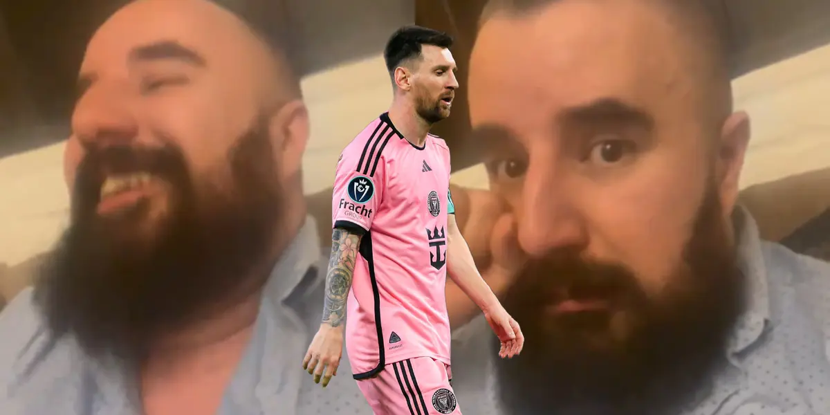 Ávlaro Morales le dedicó un video a Messi por la eliminación del Inter Miami