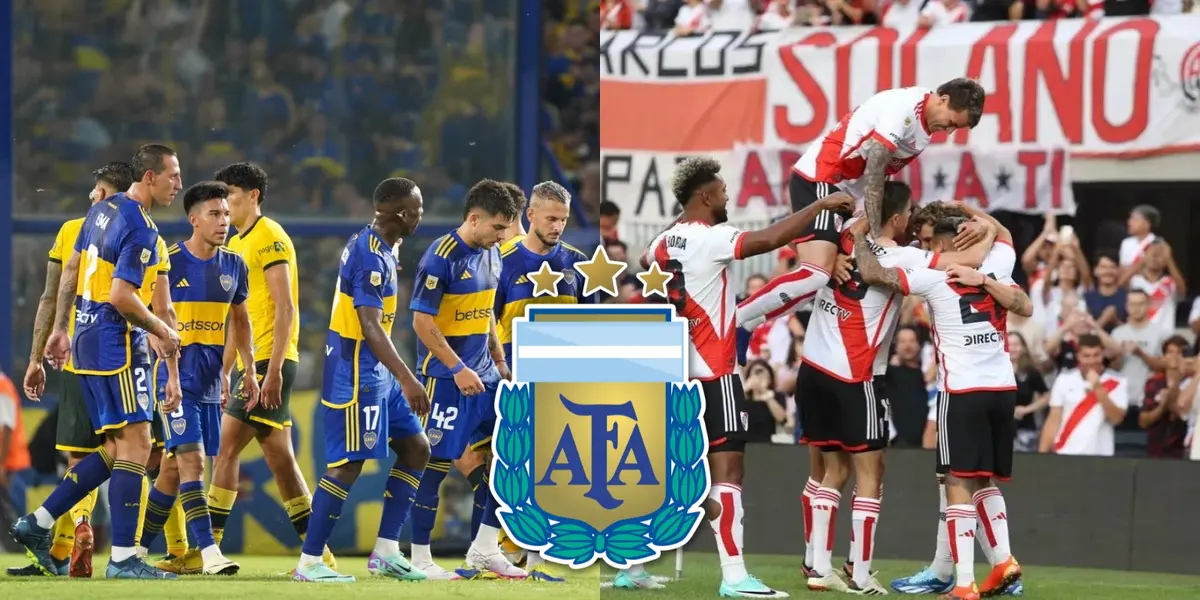 Boca y River.