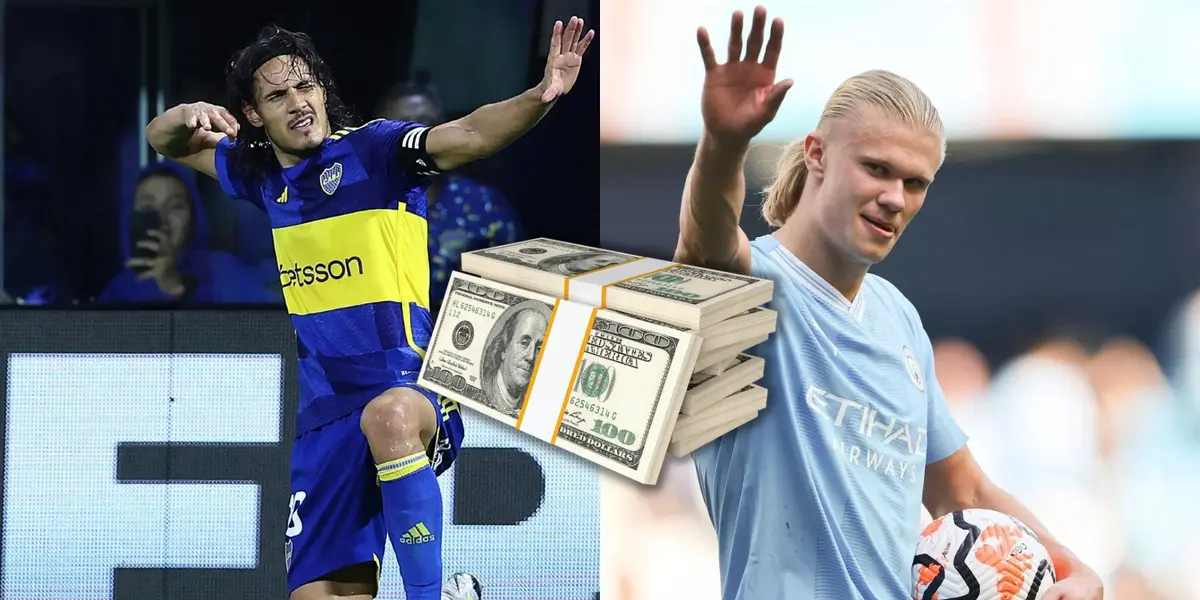 Cavani y Haaland.