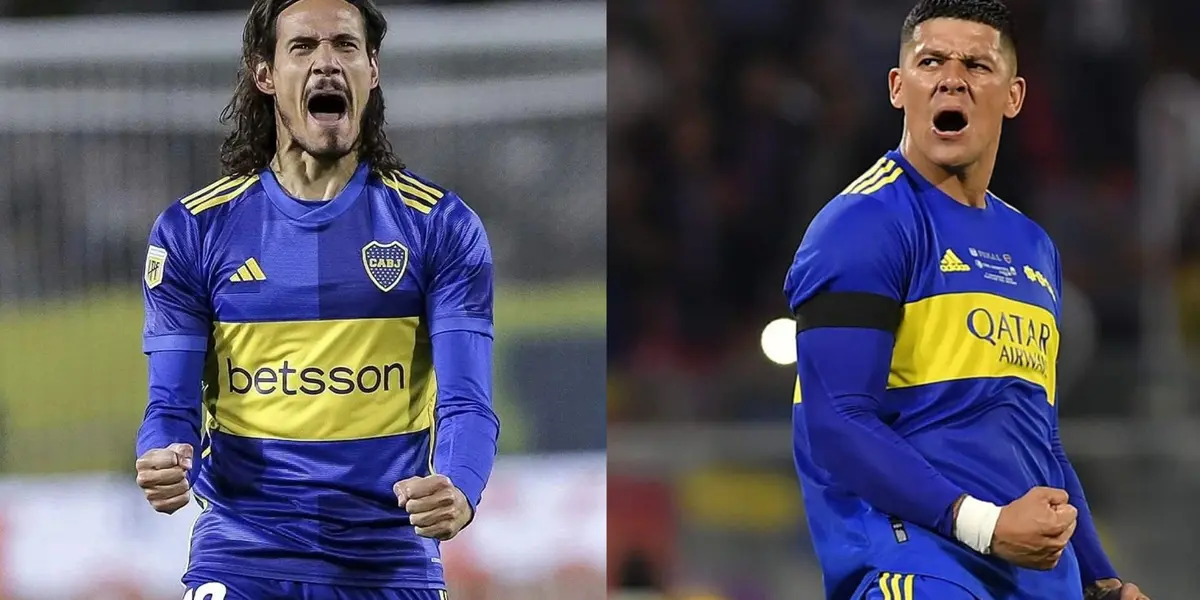 Cavani y Rojo.