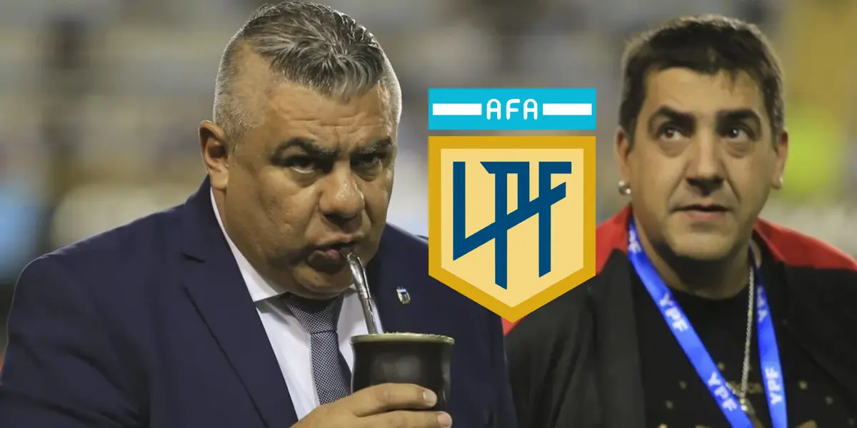 Claudio Tapia tomando mate