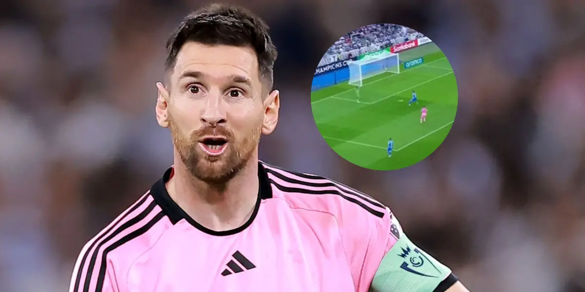 ¿Cómo reaccionó Messi al blooper de Callender?