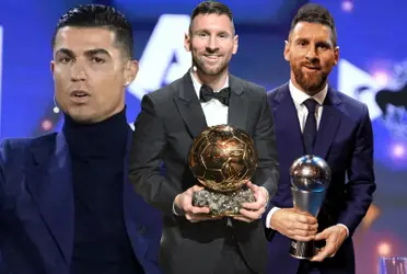 Cristiano se quejó de los premios de Messi