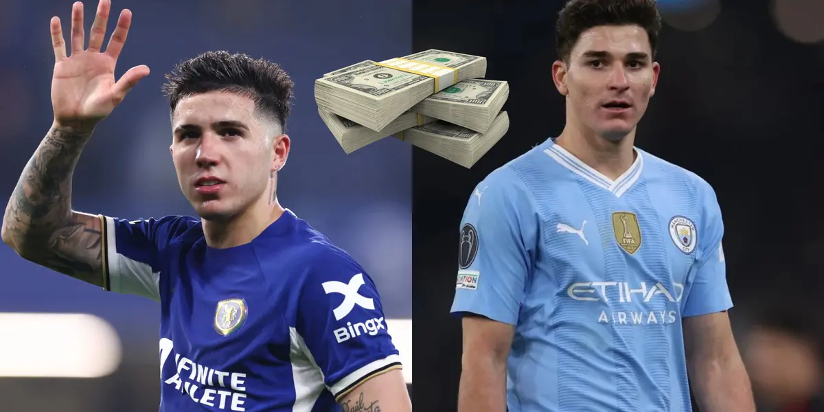 ¿Cuál es el valor de Julián Álvarez en Manchester City?