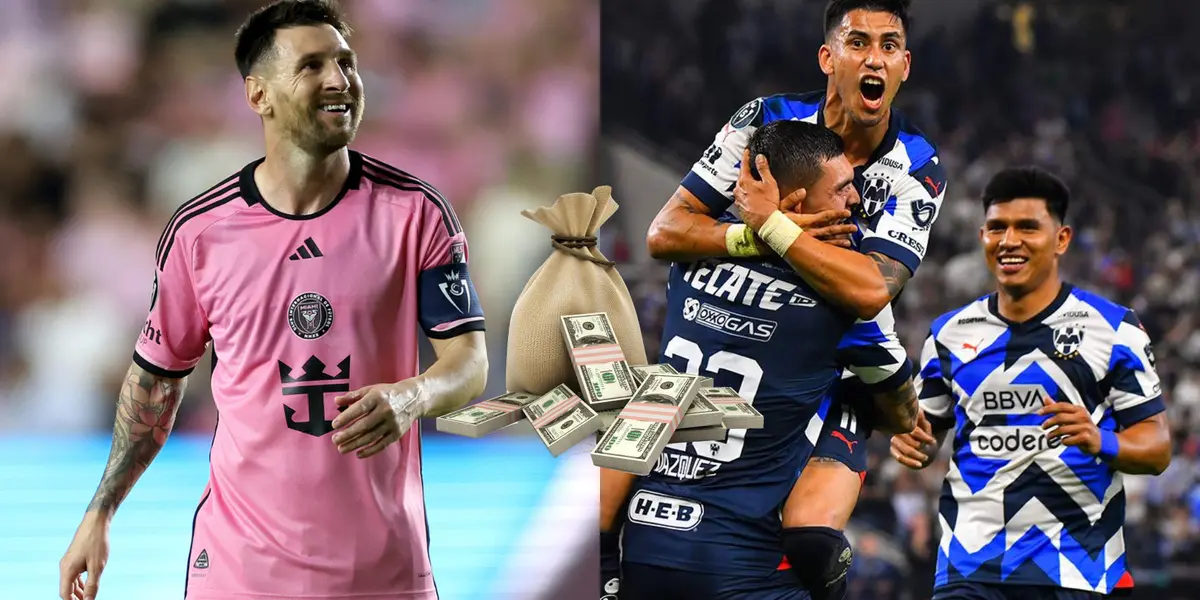 ¿Cuánto vale el plantel de Monterrey en comparación a Messi?