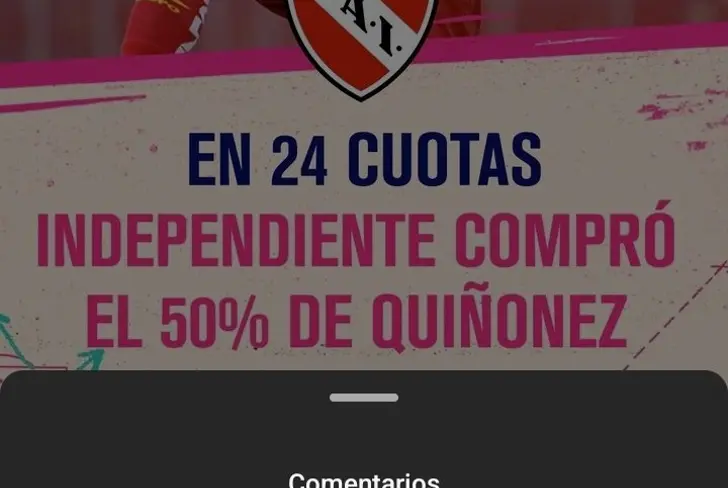 Una de las cargadas al Rojo