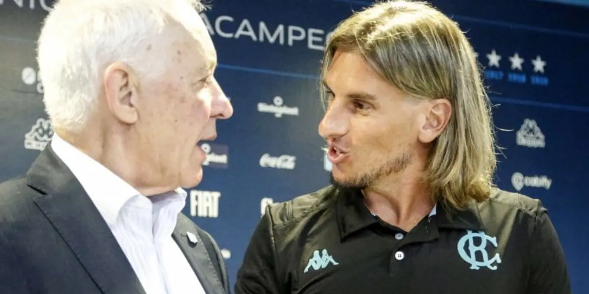 Descubrí qué es lo que le dijo el presidente de Racing Club, Víctor Blanco, a Sebastián Beccacece previo al duelo con Flamengo por la Copa Libertadores.