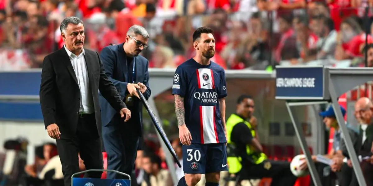 Desde Francia se preguntan si Galtier sobre exigió a Messi en la presente temporada