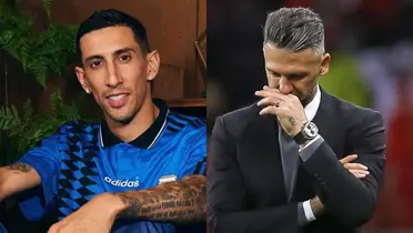 Di María y Demichelis.