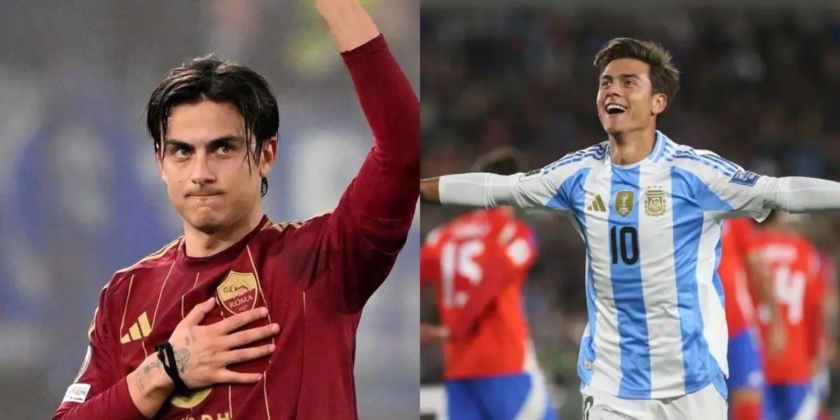 Dybala en Roma y Argentina.
