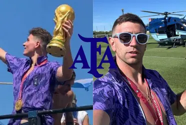 El arquero de la Selección Argentina confesó que no disfrutó del todo el festejo en el país.