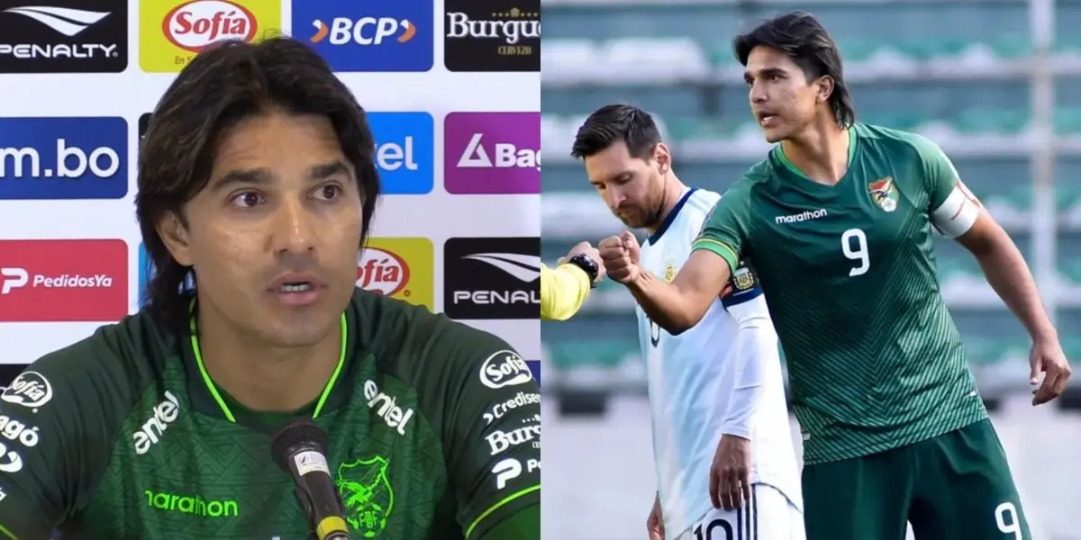 El capitán de la selección de Bolivia hizo un fuerte reclamo en conferencia de prensa.