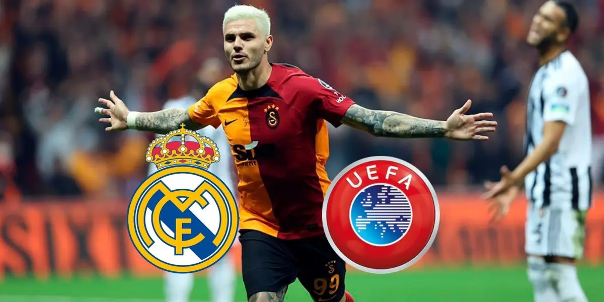 El delantero del Galatasaray suena como posible incorporación del equipo merengue y de otro grande europeo.