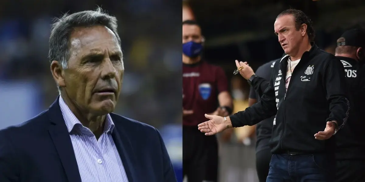 El director técnico de Santos no se guardó nada y apuntó contra Boca Juniors por la polémica de la ida de la Copa Libertadores.