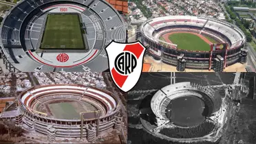 El Estadio Más Monumental y su evolución en el tiempo.