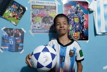 El fan de Messi