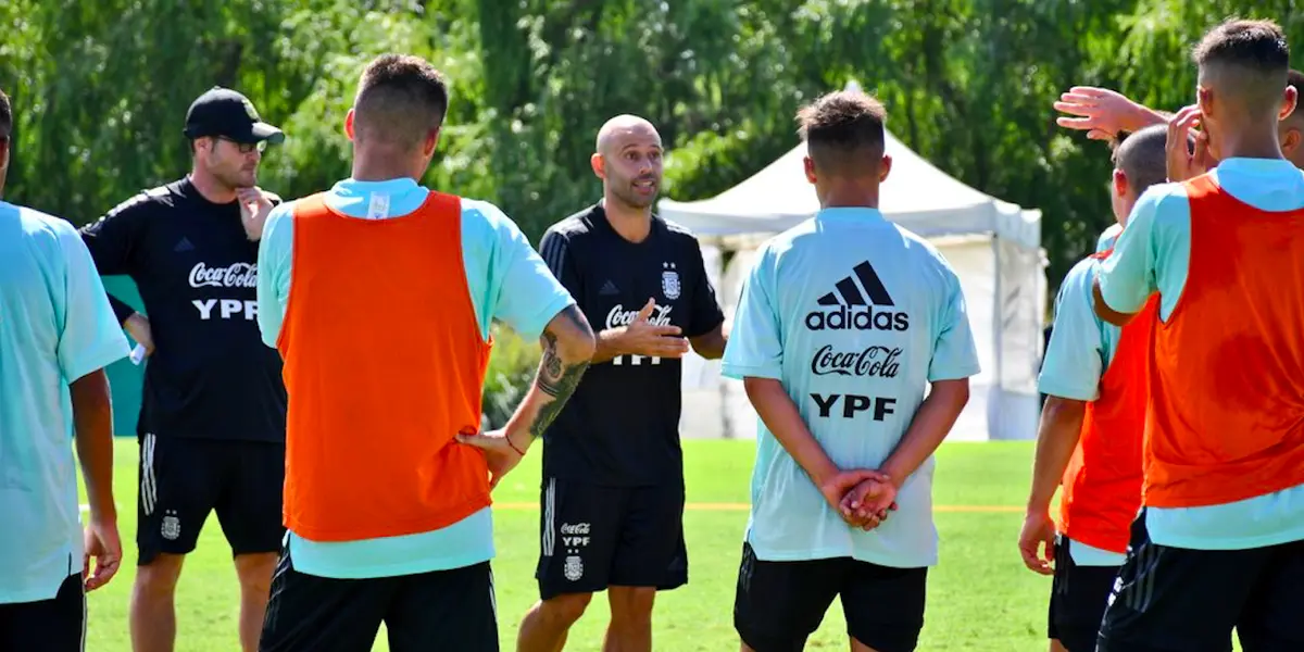 El Jefe arrancó su etapa como entrenador de la Selección Argentina Sub20 luego de su extensa carrera como futbolista de la Albiceleste. 