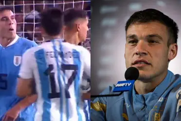 El volante del PSG se hizo viral en el triunfo de Uruguay sobre Argentina por un accionar que luego criticó Messi.