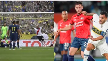 Errores defensivos de Boca.