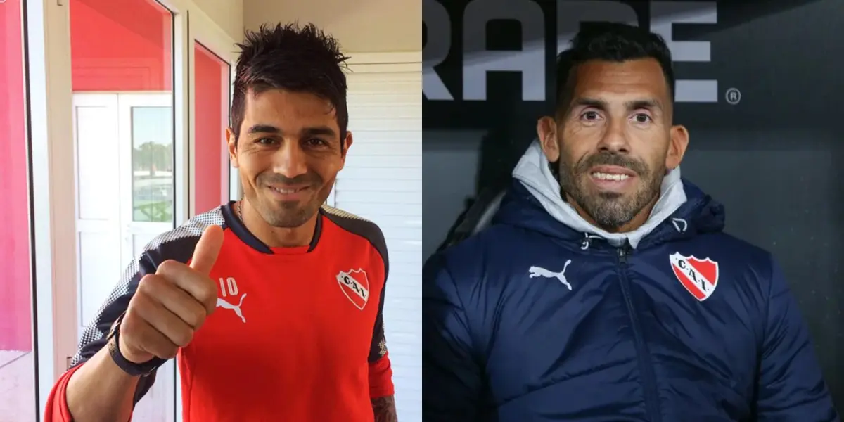 Erviti y Tévez